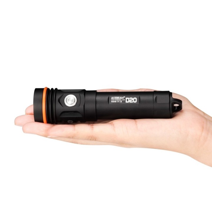 Acebeam D20 - Lanterna scufundari reincarcabila Acebeam - 2