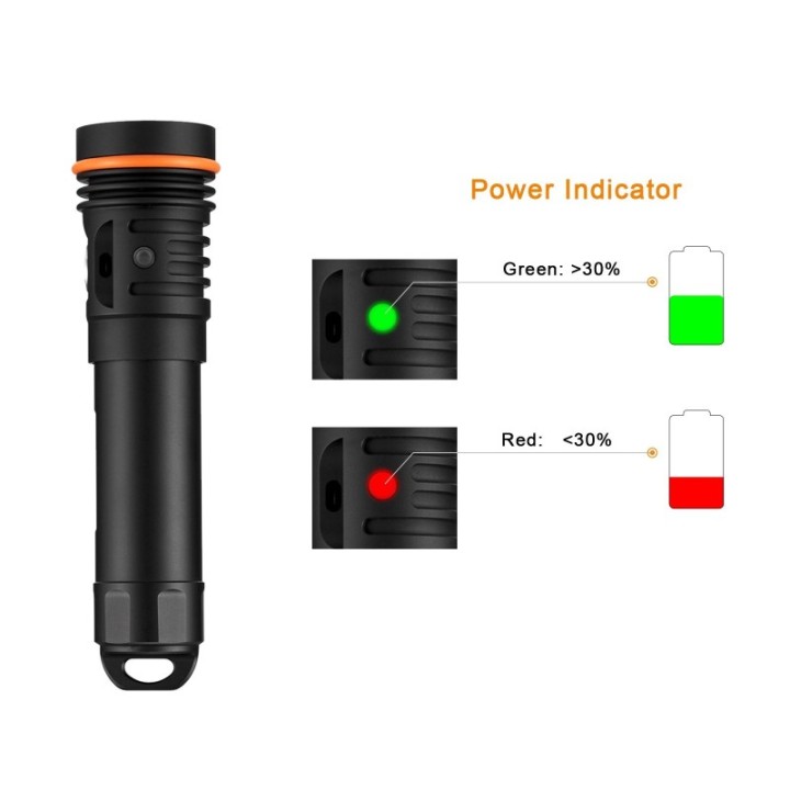 Acebeam D20 - Lanterna scufundari reincarcabila Acebeam - 9