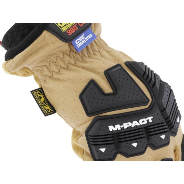 Manusi Mechanix Leather M-Pact Insulated Driver F9-360 Mechanix Wear - 3
