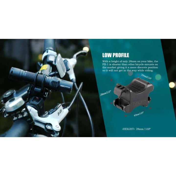 Suport lanterna pentru bicicleta Olight FB1 Olight - 10