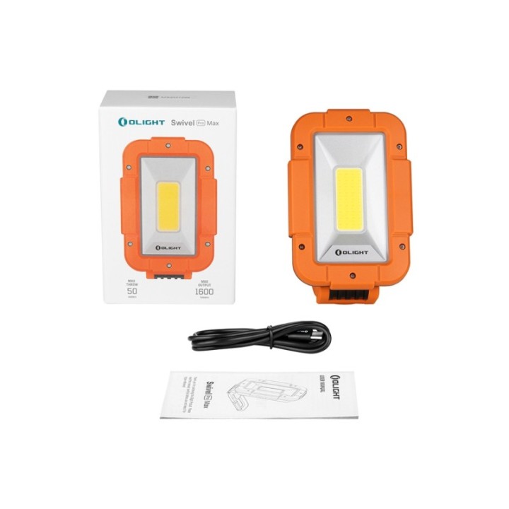 Olight Swivel Pro Max — lampă COB, 1600 lm | Elanterna