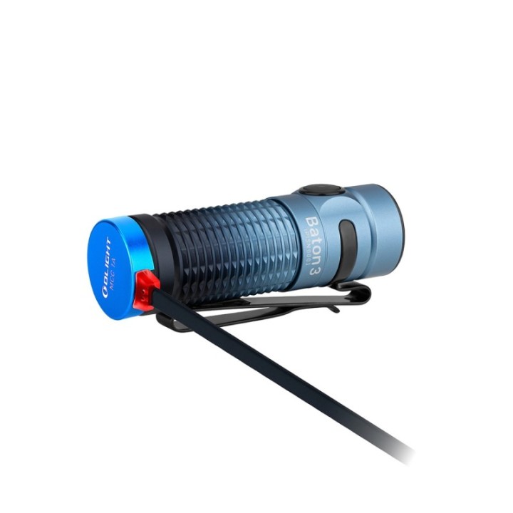 Olight Baton 3 Deep Sea Blue - Lanterna reîncărcabilă | Elanterna