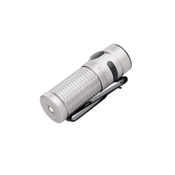 Olight Baton 3 Inox - Lanterna reîncărcabilă | Elanterna