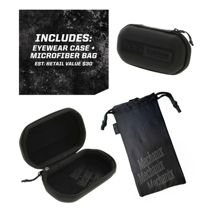 Ochelari protecție Mechanix Tactical Type-X Smoked | Elanterna